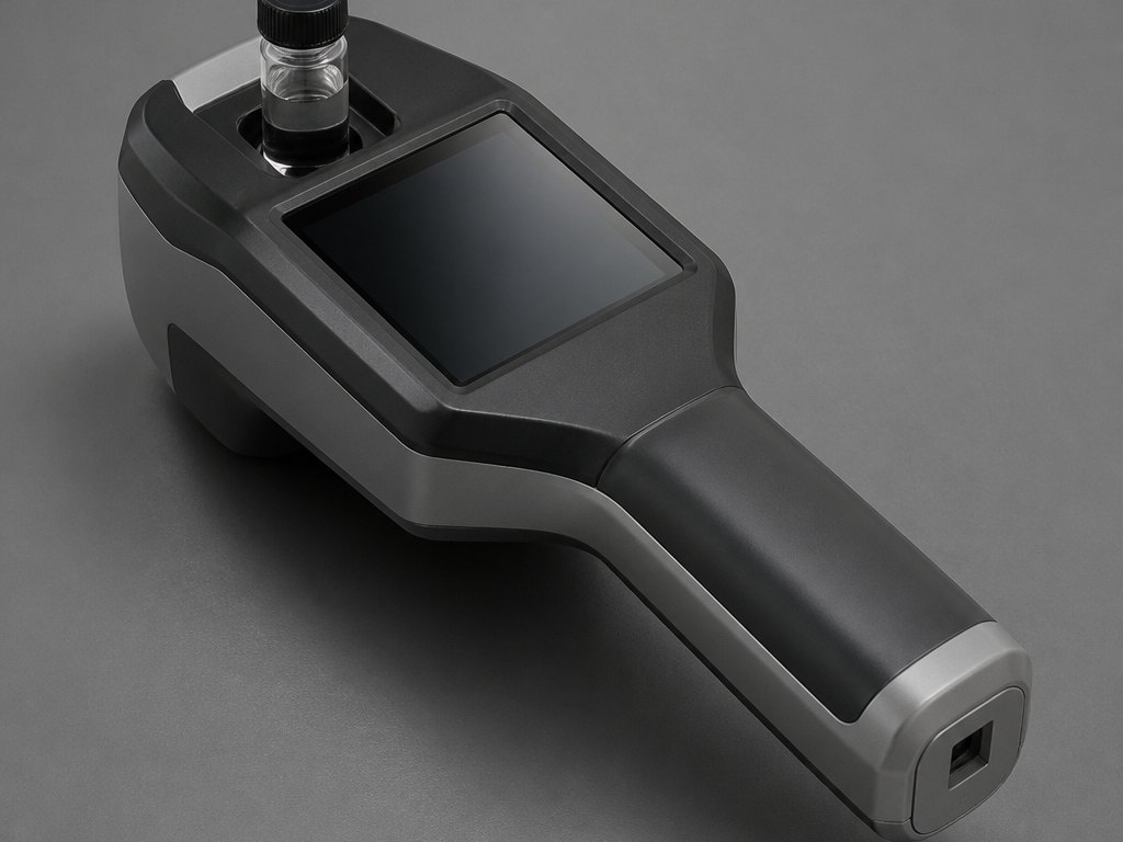 Handheld liquid identification device