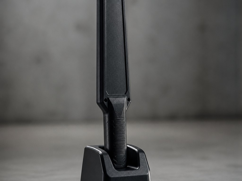 Handheld wand in charging cradle