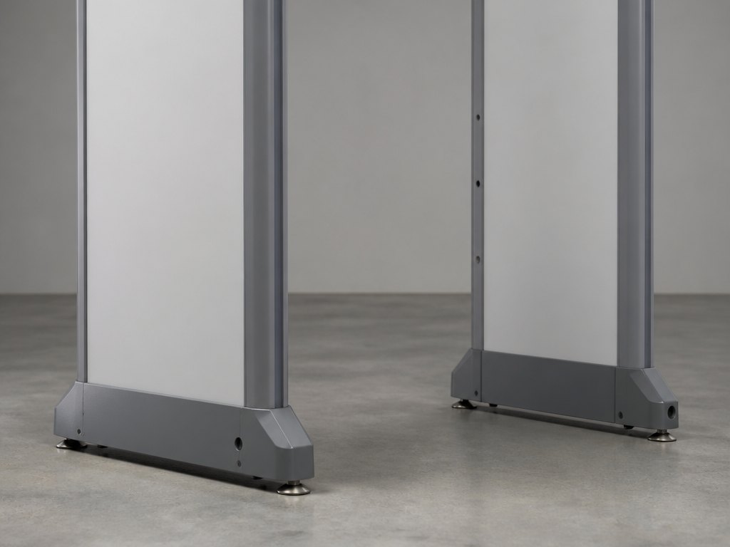Archway pedestal and levelling feet