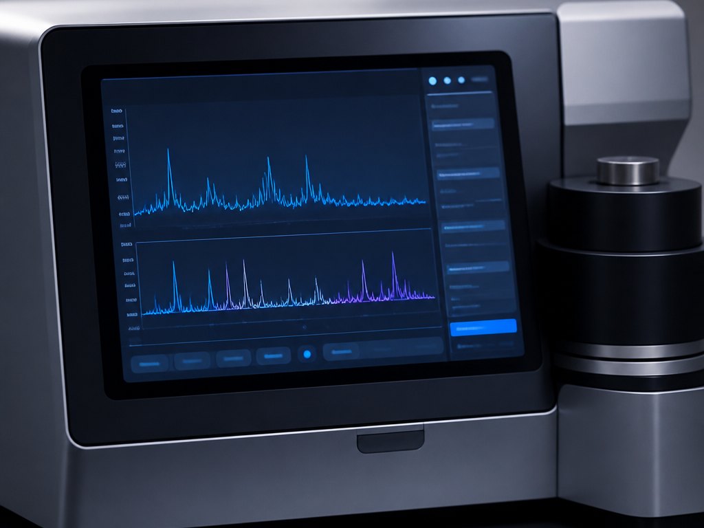 Spectral analysis touchscreen