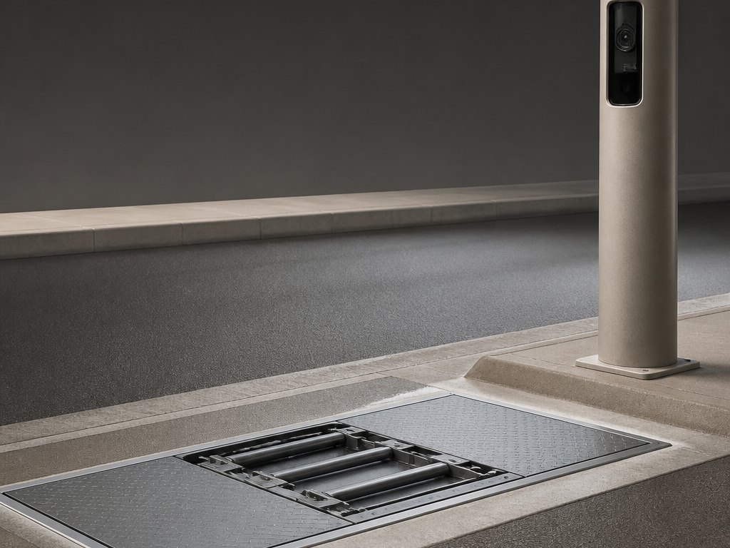 UVSS with camera pillar