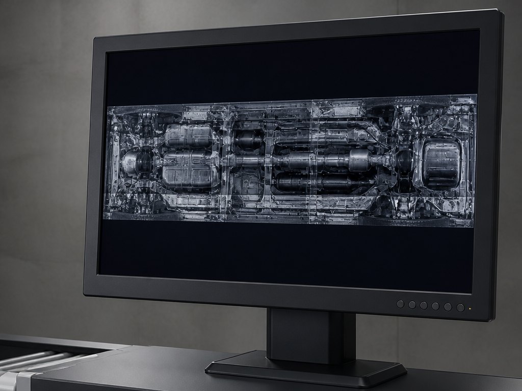 Underbody scan review monitor